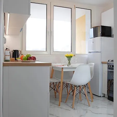 아파트 Luxus Sea View 그디니아