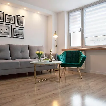 아파트 Luxus Sea View 그디니아
